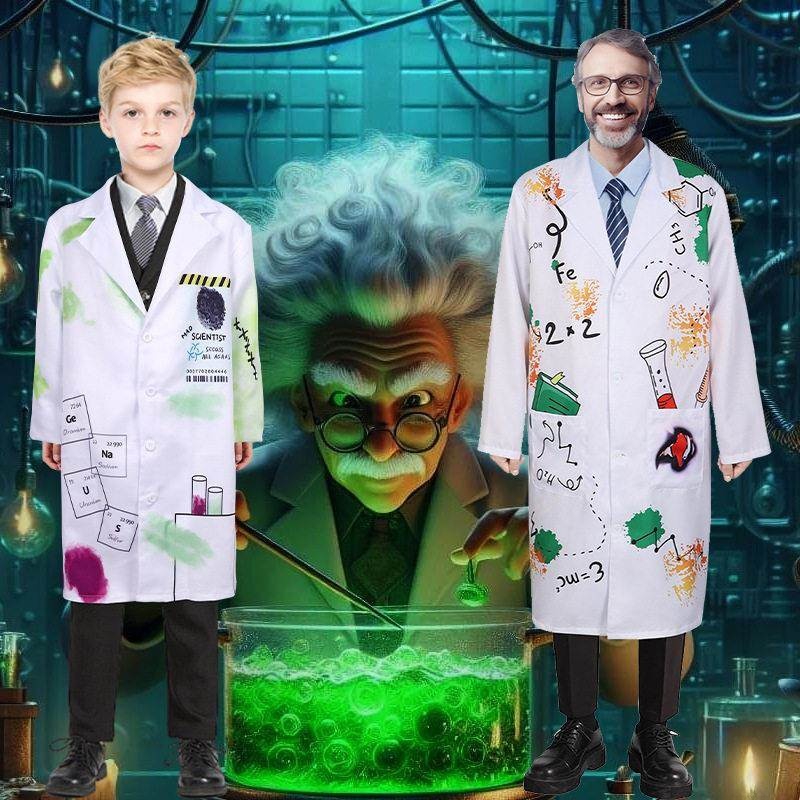 Science Nursery - Ensemble de costumes de scientifique fou