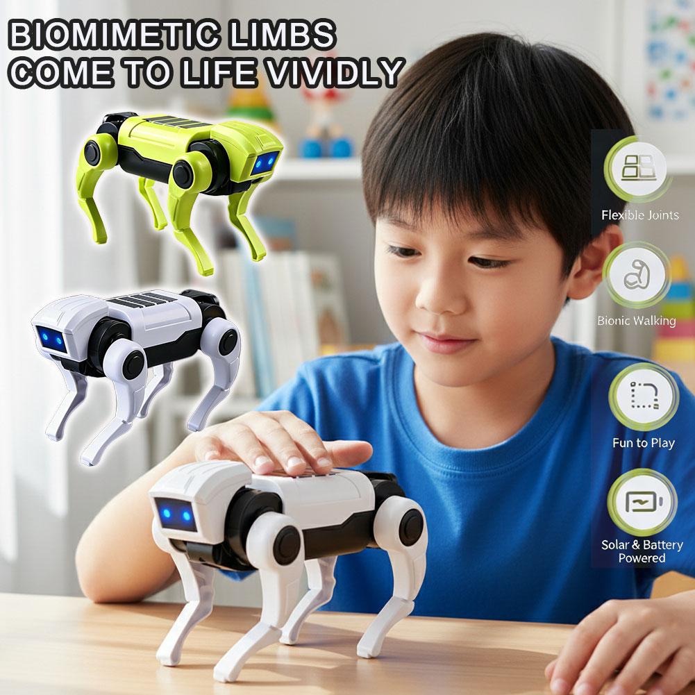 Science Project Diy - Kit de robot chien télécommandé à