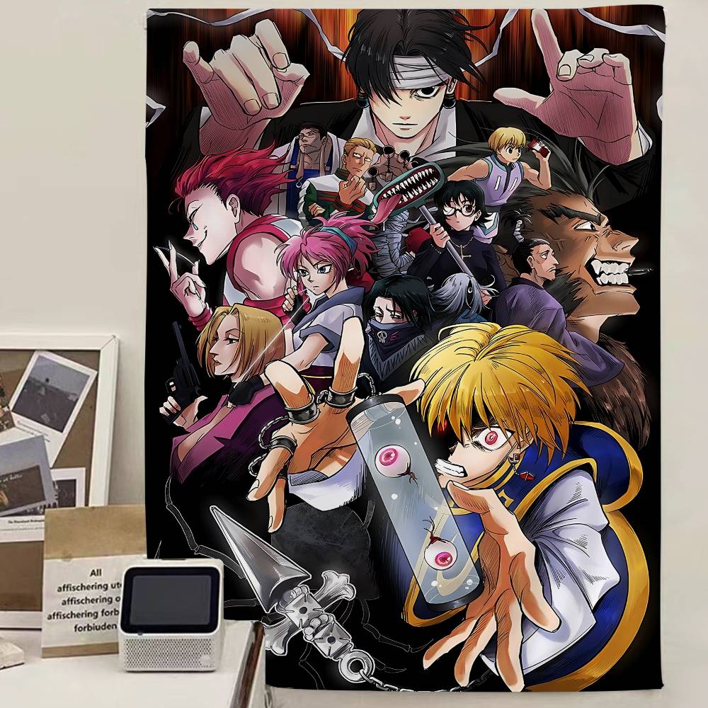 Science Hunter - Tapisserie murale Hunter X Hunter Anime,