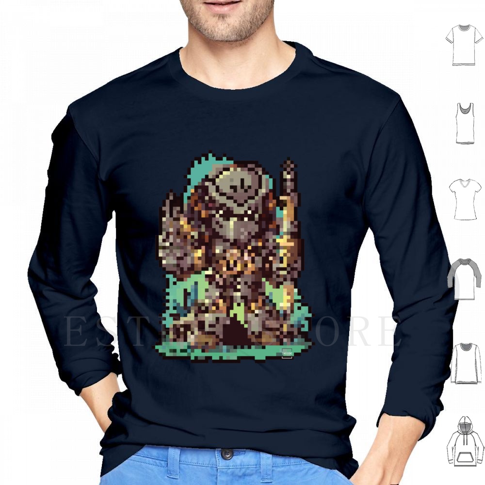 Science Hunter - Sweat à capuche Pixel à manches