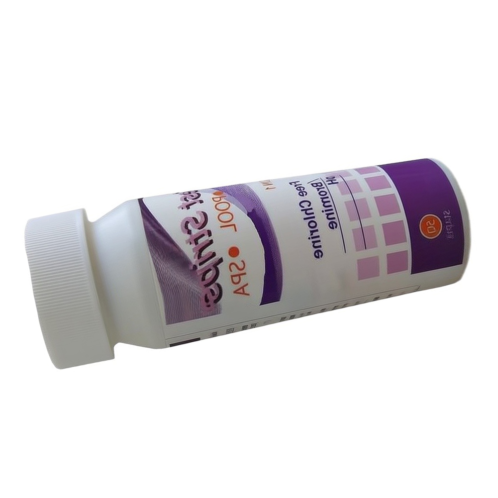Ph Strip Test - Bandelettes de test 2-en-1 pour piscine