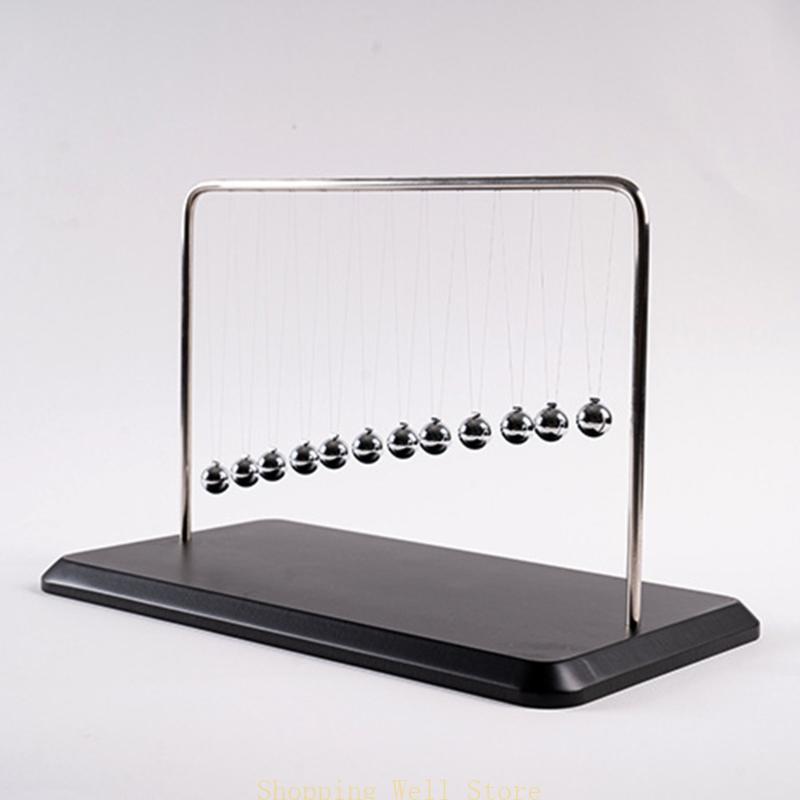 Newton Cradle Large - KX4B Pendulum Waveseverlasting Ballsdesktop Decoration Modèle