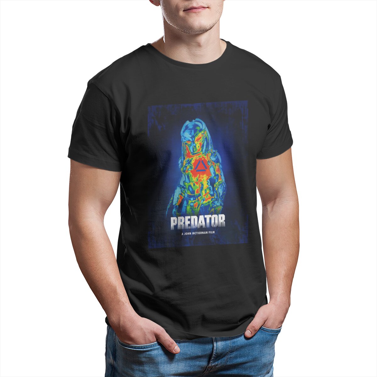 Science Hunter - T-shirt unisexe 100% coton imprimé pour