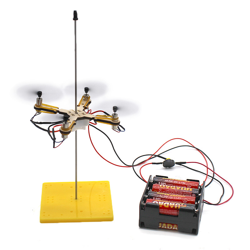 Science Diy Model - 1 pièces bricolage Drone modèle enfants