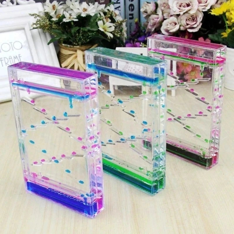 Newton Cradle Large - Minuterie sablier bicolore, glissière mixte, goutte