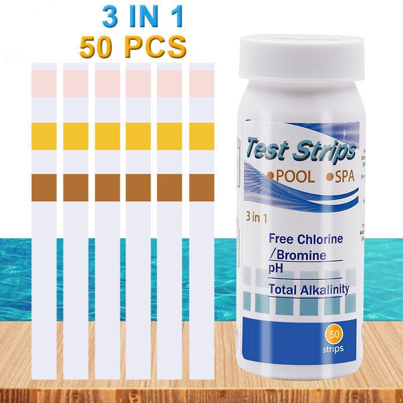 50 bandelettes de test de chlo - Ph Strip Test avis et prix