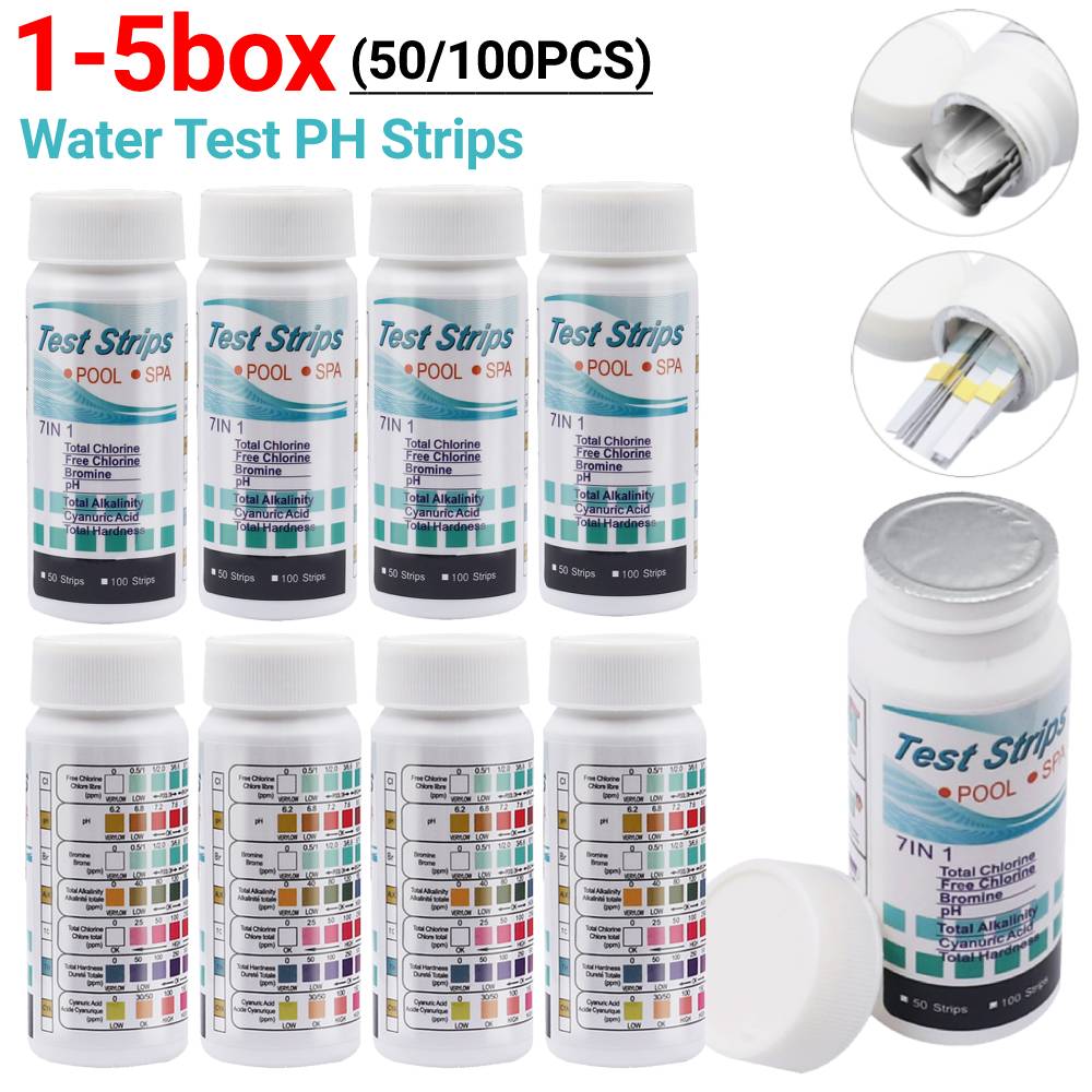 Bandelettes de Test d'eau PH 7 - Ph Strip Test avis et prix
