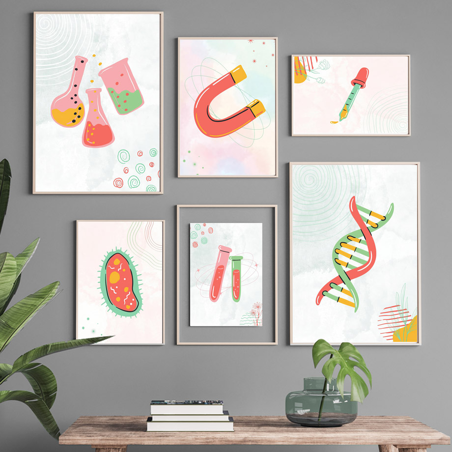 1 toile sans cadre, impression - Science Nursery avis et prix