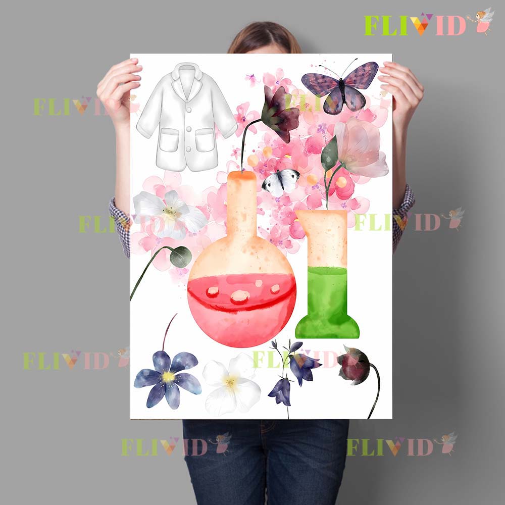 Affiche murale de biologie de  - Science Nursery avis et prix