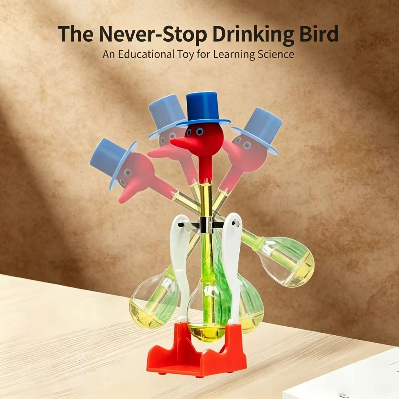 Oiseau buvant à mouvement cont - Science Bob avis et prix