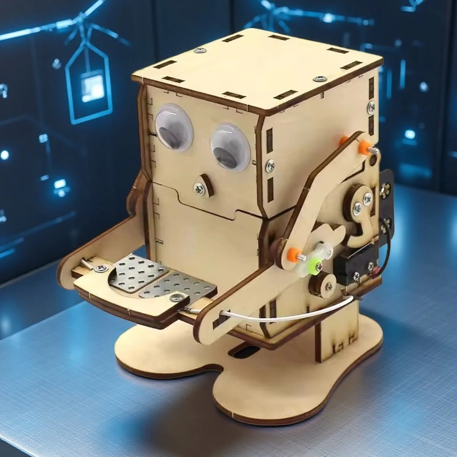 Robot mangeur de pièces de mon - Science Diy Model avis et prix