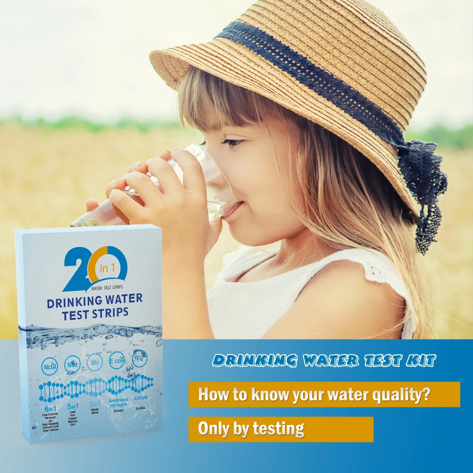 Bandelettes de test d'eau YAGO - Ph Strip Test avis et prix