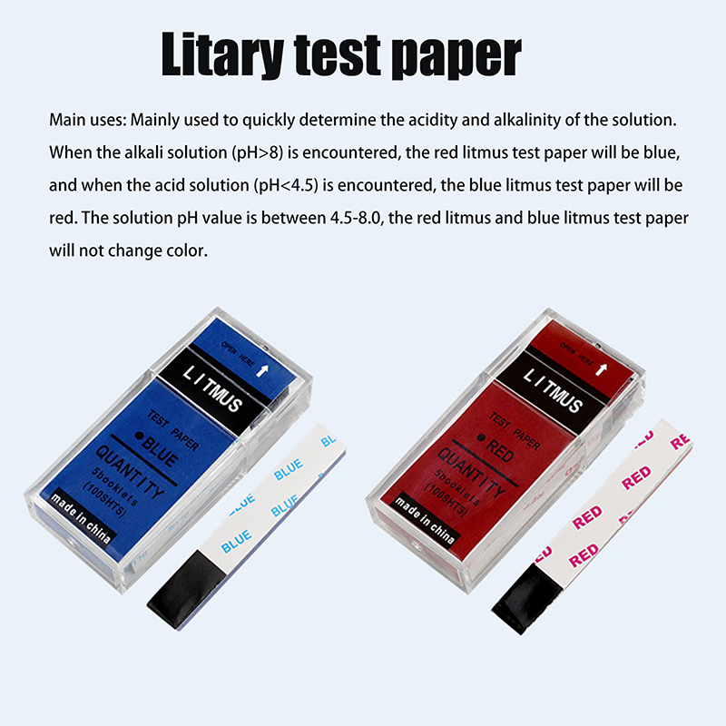 100 bandelettes/boîte de bande - Ph Strip Test avis et prix