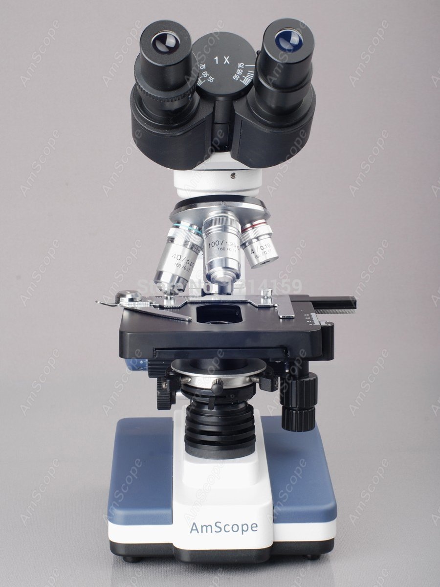 Microscope composé binoculaire - Amscope Microscope Compound 40X-1000X avis et prix