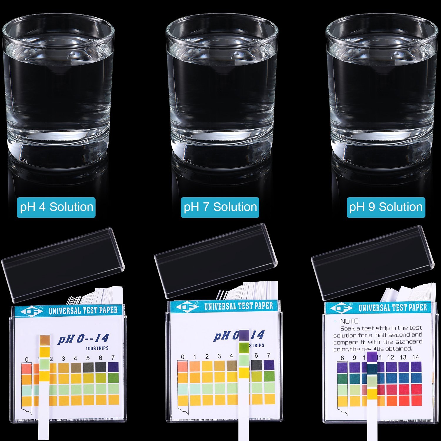 100 bandes 0-14 PH acide alcal - Ph Strip Test avis et prix