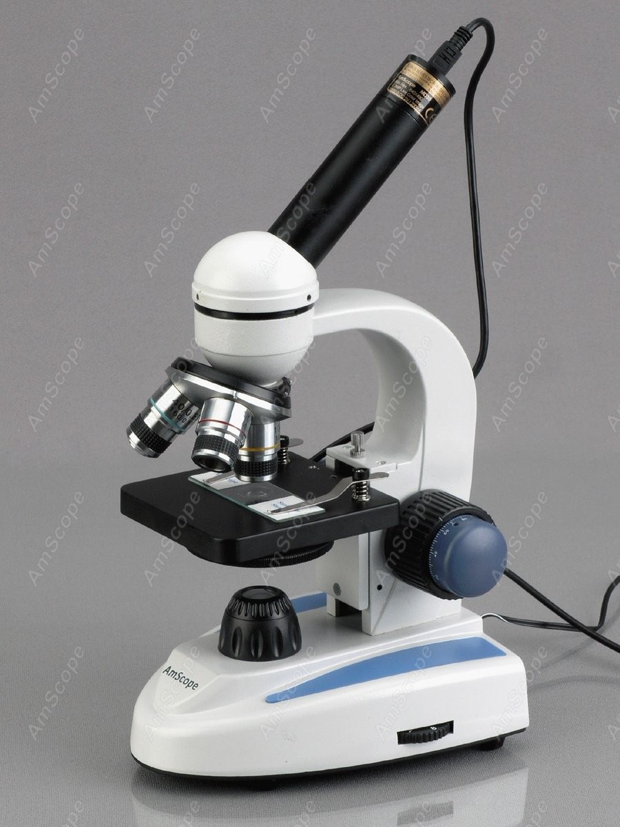 Microscope composé monoculaire - Amscope Microscope Compound 40X-1000X avis et prix