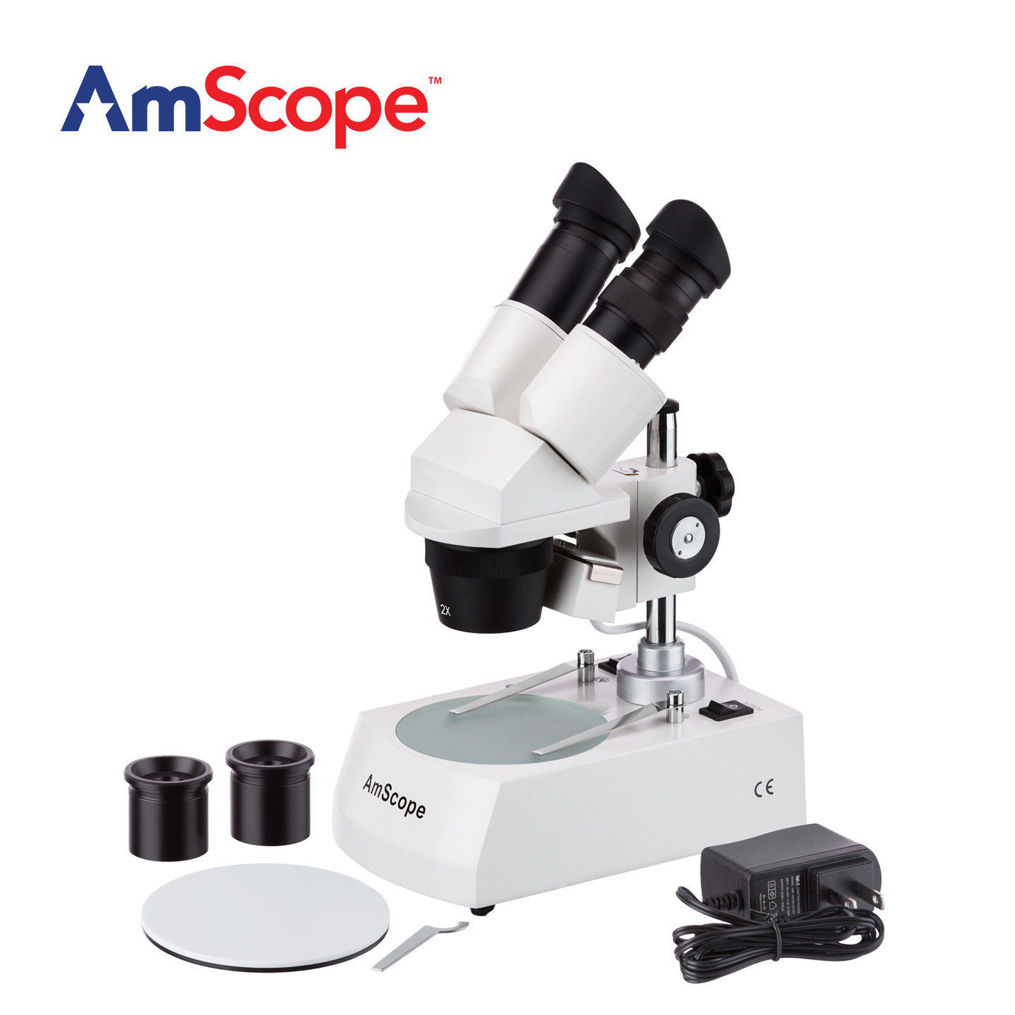 Microscope stéréo Amscope SE30 - Amscope Microscope Kid Microscope avis et prix