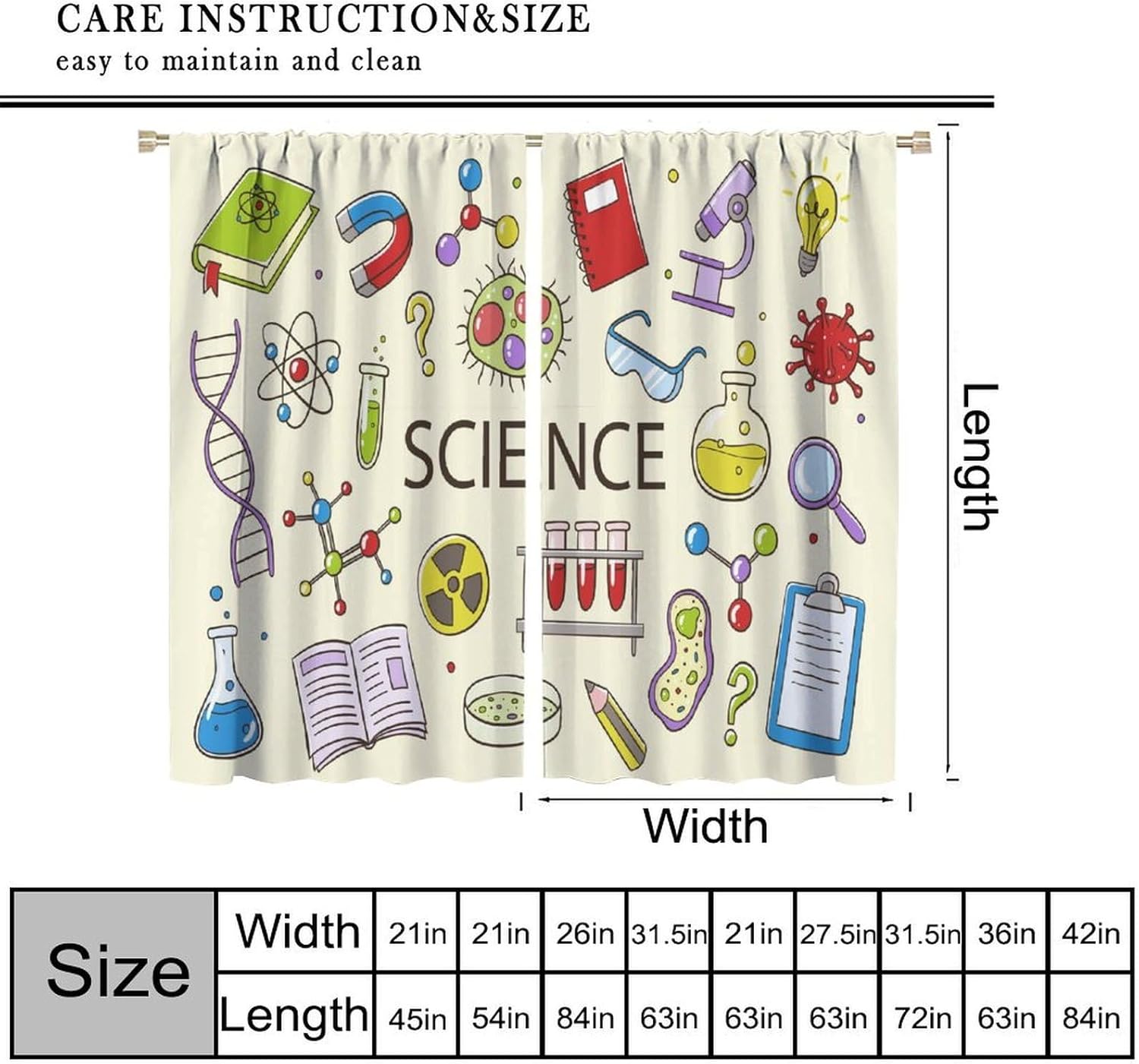 Rideau Scientifique Éducatif S - Science Nursery avis et prix