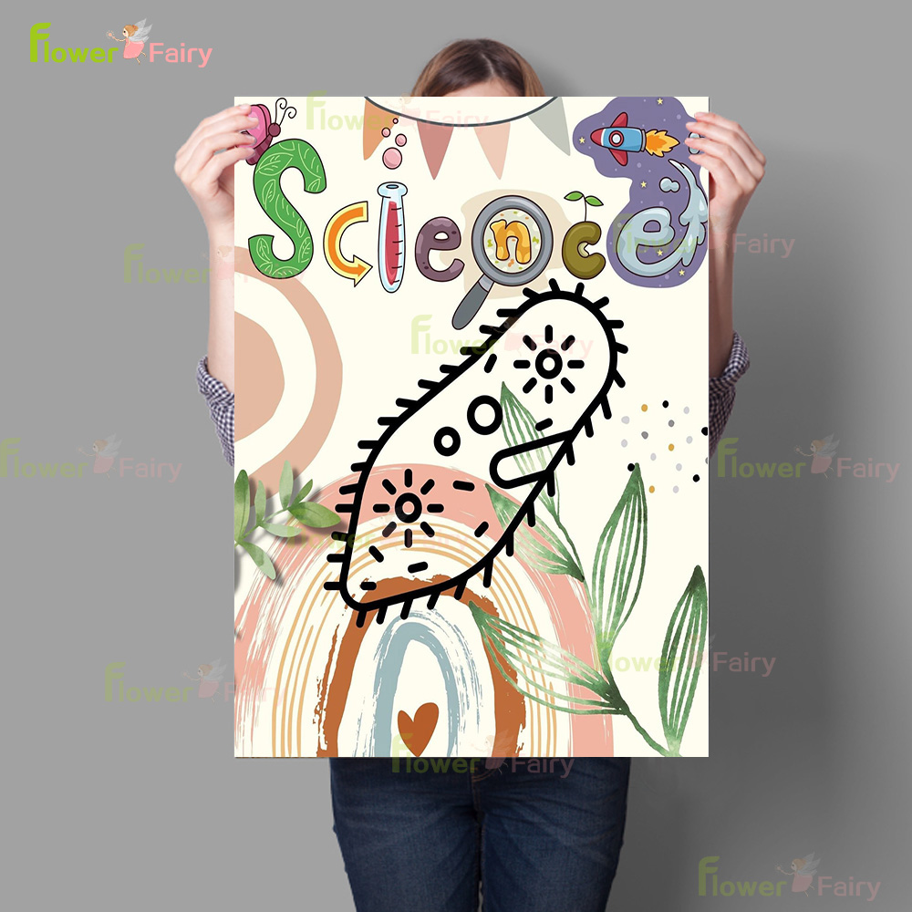 Dessin animé microbiologie aqu - Science Nursery avis et prix