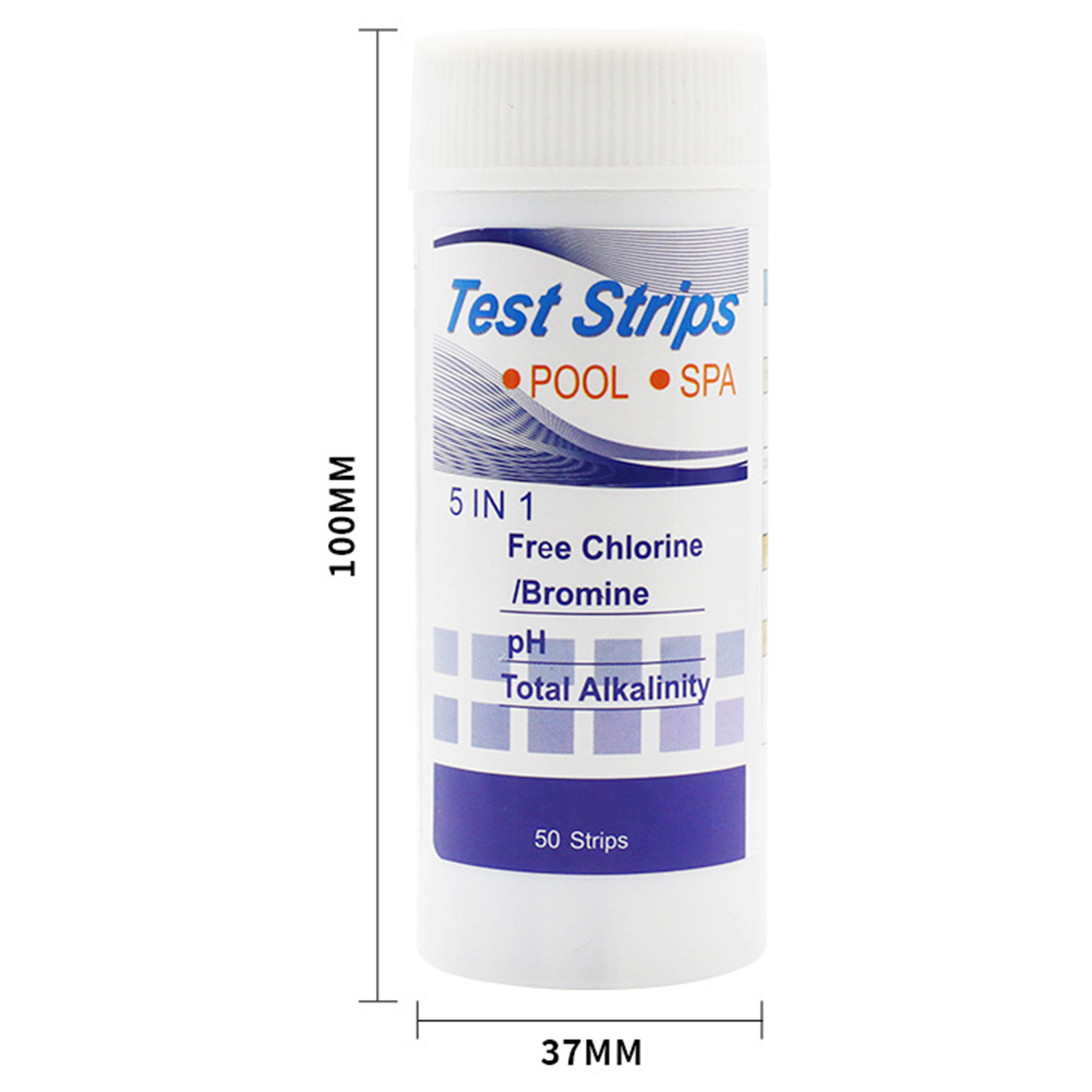 50 bandelettes de test de chlo - Ph Strip Test avis et prix