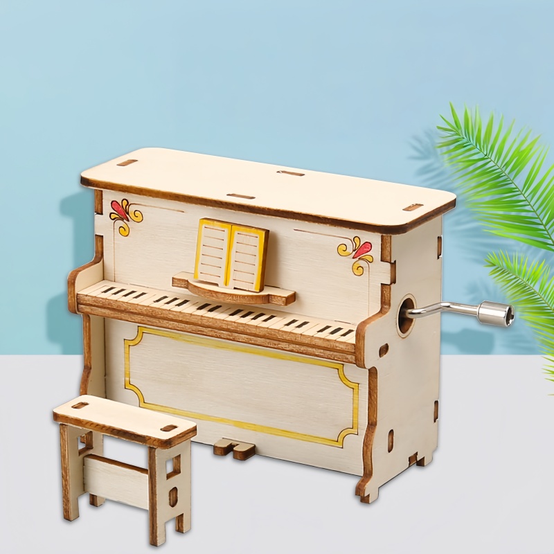 Piano à manivelle DIY pour enf - Science Diy Model avis et prix