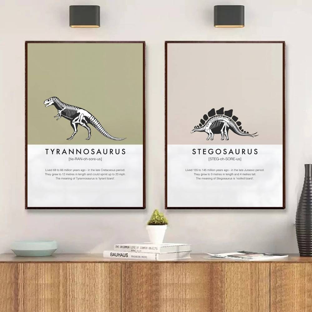 Affiche de squelette de dinosa - Science Nursery avis et prix