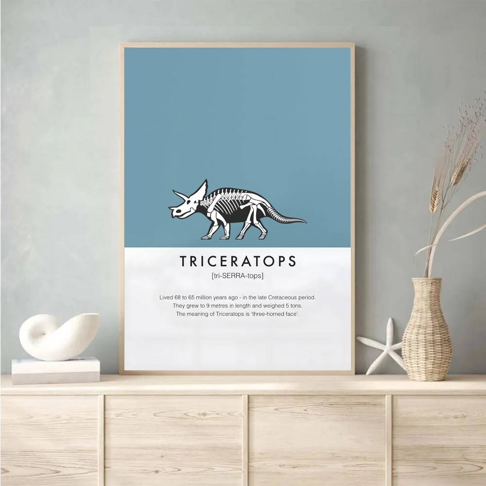 Affiche de squelette de dinosa - Science Nursery avis et prix